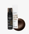 Ekspresowa brązująca pianka z wegańskim DHA, erytrulozą i ekstraktem z bursztynu Love At First Tan Cocoa Kiss 200 ml - Veoli Botanica