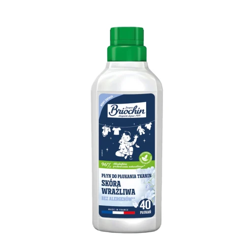 Płyn do płukania tkanin skóra wrażliwa 750 ml - Briochin