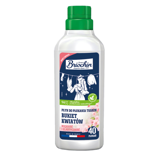 Płyn do zmiękczania tkanin Bukiet Kwiatów 750 ml - Briochin