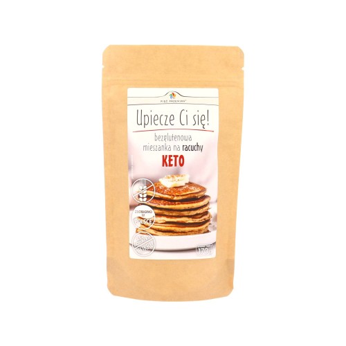 Mieszanka na racuchy KETO bezglutenowa 170 g - Pięć Przemian