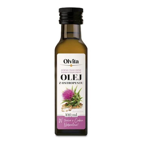 Olej z ostropestu zimnotłoczony 100 ml - Olvita