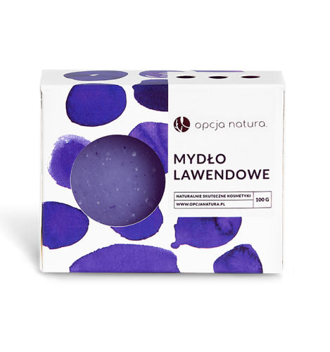 Mydło Lawendowe naturalny powrót do tradycji 100 g - Opcja Natura