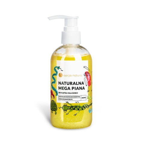 Naturalna Mega Piana do kąpieli dla dzieci 250 ml - Opcja Natura