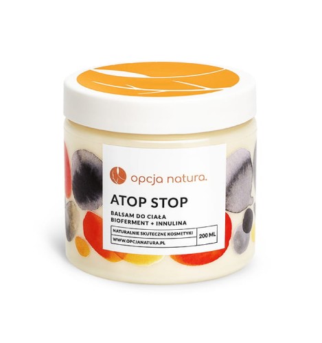 Atop Stop balsam do ciała bioferment i inulina 200 ml - Opcja Natura