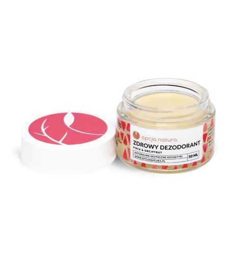Zdrowy Dezodorant Pinia Grejpfrut antybakteryjny na bazie sody 50 ml - Opcja Natura