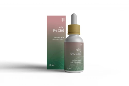 Olejek CBG 5% Full Spectrum 10 ml - 3H Lab