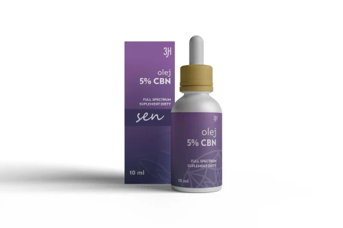 Olejek CBN 5% Sen Full Spectrum 10 ml - 3H Lab