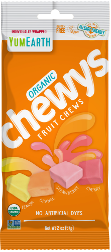 Gumy rozpuszczalne Chewys EKO 11 sztuk - YumEarth Organic