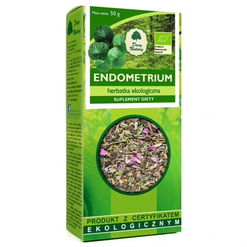 Herbatka ekologiczna Endometrium 50 g - Dary Natury