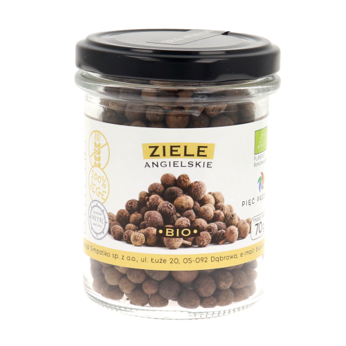 Ziele angielskie bezglutenowe BIO 70 g - Pięć Przemian