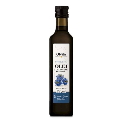 Olej z czarnuszki egipskiej zimnotłoczony 250 ml - Olvita