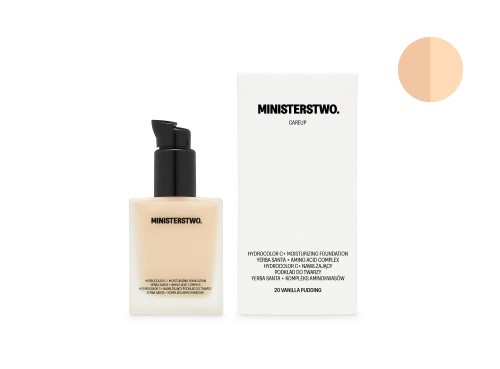 Nawilżający podkład do twarzy No 20 Vanilla Pudding 30 ml - Ministerstwo.