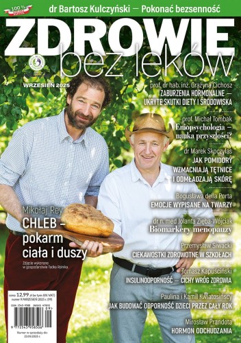 Zdrowie bez leków - wrzesień 2025 wydanie papierowe