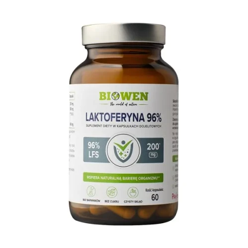 Laktoferyna 96% 60 kapsułek - Biowen