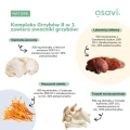 Kompleks Grzybów 8 w 1 proszek 200 g - Osavi