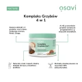 Kompleks Grzybów 4 w 1 w proszku - 180 g - Osavi