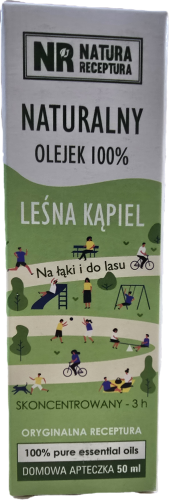 Leśna Kąpiel Naturalny olejek 100% atomizer 50 ml - Natura Receptura