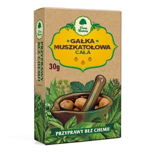 Gałka muszkatołowa cała 30 g - Dary Natury