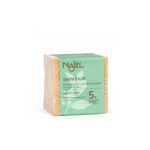 Mydło z Aleppo 5% oleju laurowego 190 g - Najel