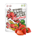 Żelki paski truskawkowe bez dodatku cukru bezglutenowe 50 g - Veri Beri