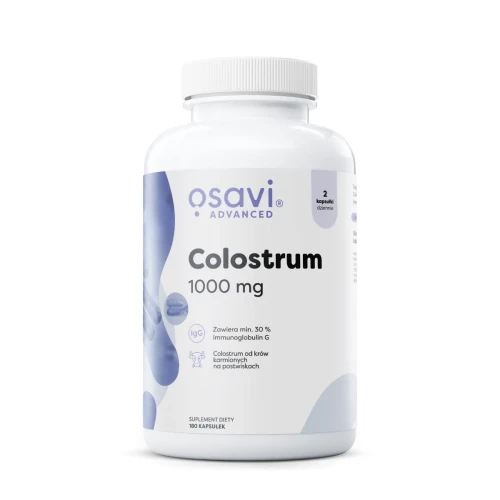 Colostrum Advanced 1000 mg 180 kapsułek - Osavi