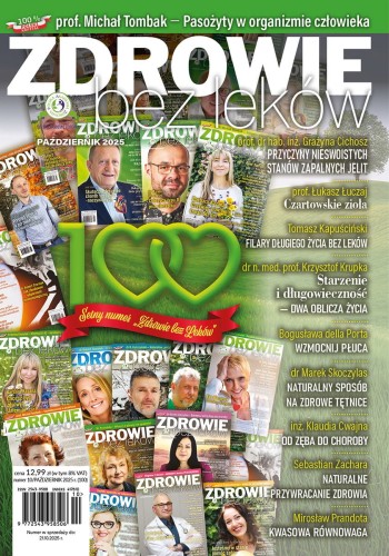 Zdrowie bez leków - październik 2025 wydanie papierowe