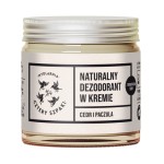 Dezodorant w kremie Cedr i Paczula z dodatkiem sody 60 ml - Cztery Szpaki