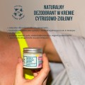 Dezodorant w kremie cytrusowo - ziołowy z dodatkiem sody 60 ml - Cztery Szpaki