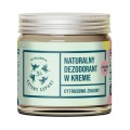 Dezodorant w kremie cytrusowo - ziołowy z dodatkiem sody 60 ml - Cztery Szpaki