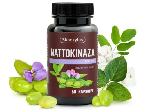 Nattokinaza 2000 FU 60 kapsułek - Skoczylas