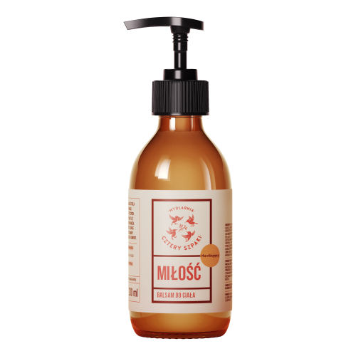 Balsam do ciała nawilżający Miłość 200 ml - Cztery Szpaki