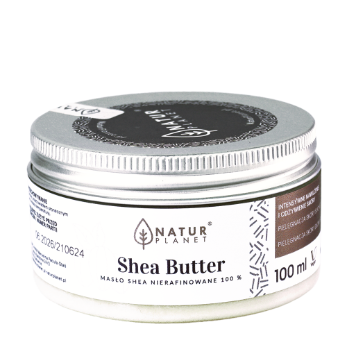 Masło Shea nierafinowane 100 ml - Natur Planet