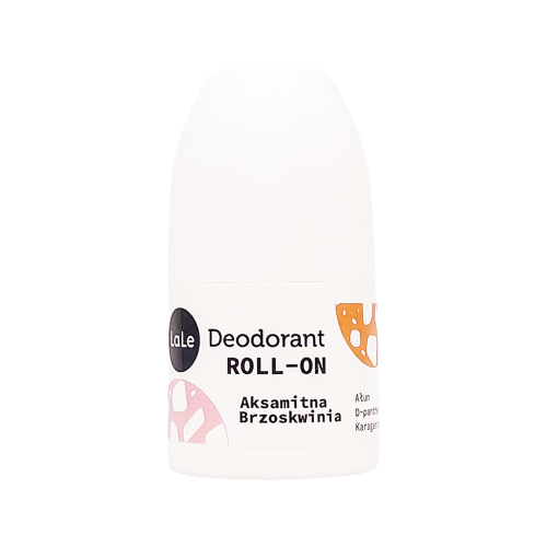 Dezodorant roll-on Aksamitna Brzoskwinia 50 ml - La-Le