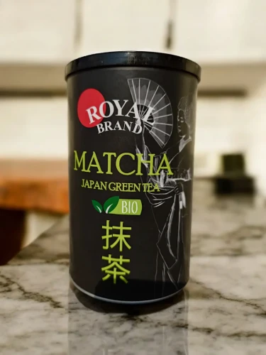 Herbata zielona matcha japońska tradycyjna BIO puszka 100 g - Royal Brand