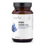 MSM 1400 mg siarka organiczna 60 kapsułek - Aura Herbals