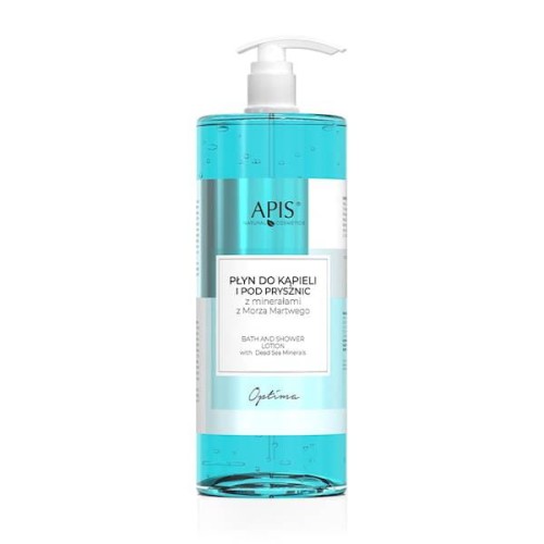 Płyn do kąpieli z minerałami z morza martwego 1 l - Apis Optima