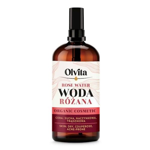 Woda różana hydrolat 100 ml - Olvita
