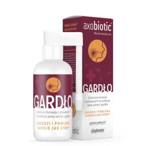 Axobiotic GARDŁO powlekający spray 30 ml - Nano-Tech