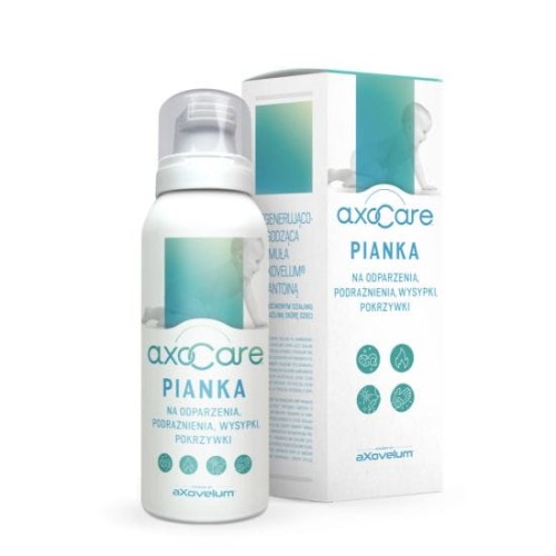 Axocare pianka dla dzieci na odparzenia, podrażnienia, wysypki i pokrzywki 85 ml - Nano-Tech