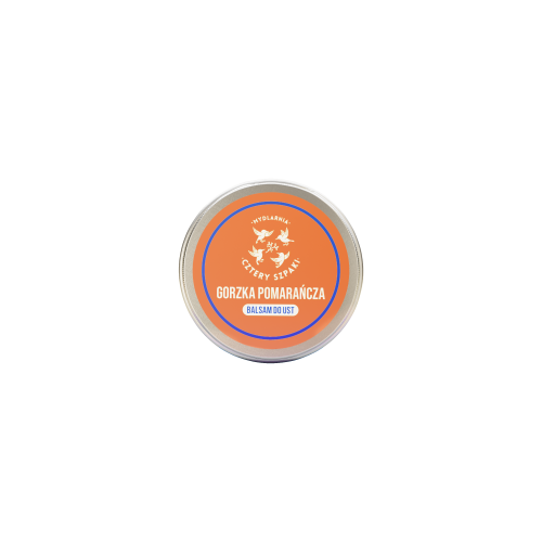 Balsam do ust Gorzka Pomarańcza 15 ml - Cztery Szpaki