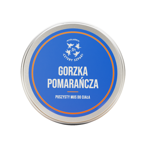 Mus do ciała Gorzka Pomarańcza 150 ml - Cztery Szpaki