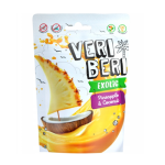 Żelki paski ananas kokos bez dodatku cukru bezglutenowe 50 g - Veri Beri
