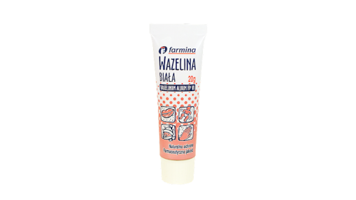 Wazelina biała kosmetyczna 20 g - Farmina