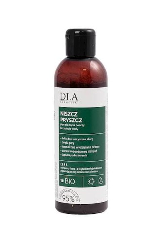 Niszcz pryszcz - ziołowy płyn do mycia twarzy 180 g - Kosmetyki DLA