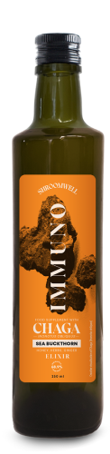Immuno z Chagą i rokitnikiem suplement diety na odporność - 250 ml - Shroomwell