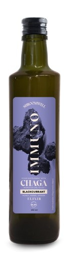 Immuno z Chagą i czarną porzeczką - suplement diety na odporność - 250 ml - Shroomwell