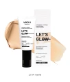 Rozświetlająco-nawilżający krem BB do skóry suchej i normalnej 2,0 W Vanilla Let's Glow 30 ml - Veoli Botanica