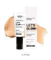 Rozświetlająco-nawilżający krem BB do skóry suchej i normalnej 2,5 N Beige Let's Glow 30 ml - Veoli Botanica