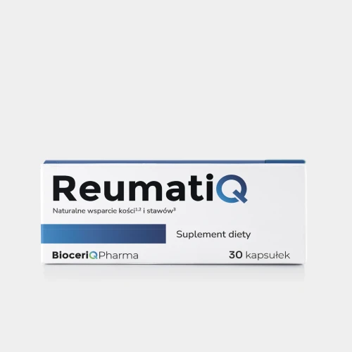 ReumatiQ Naturalne wsparcie kości i stawów 30 kapsułek - Bioceriq Pharma