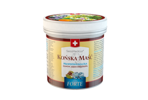 Szwajcarska końska maść chłodząca forte 500 ml - Herbamedicus